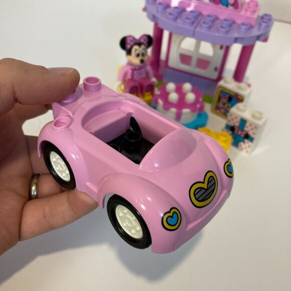LEGO DUPLO 10873 Minnie’s Birthday Party Set Disney Missing Cat Near Complete - Picture 3 of 10